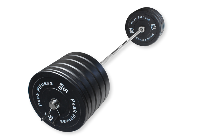 Peak Fitness   198 Kg  Bumper Vægtsæt