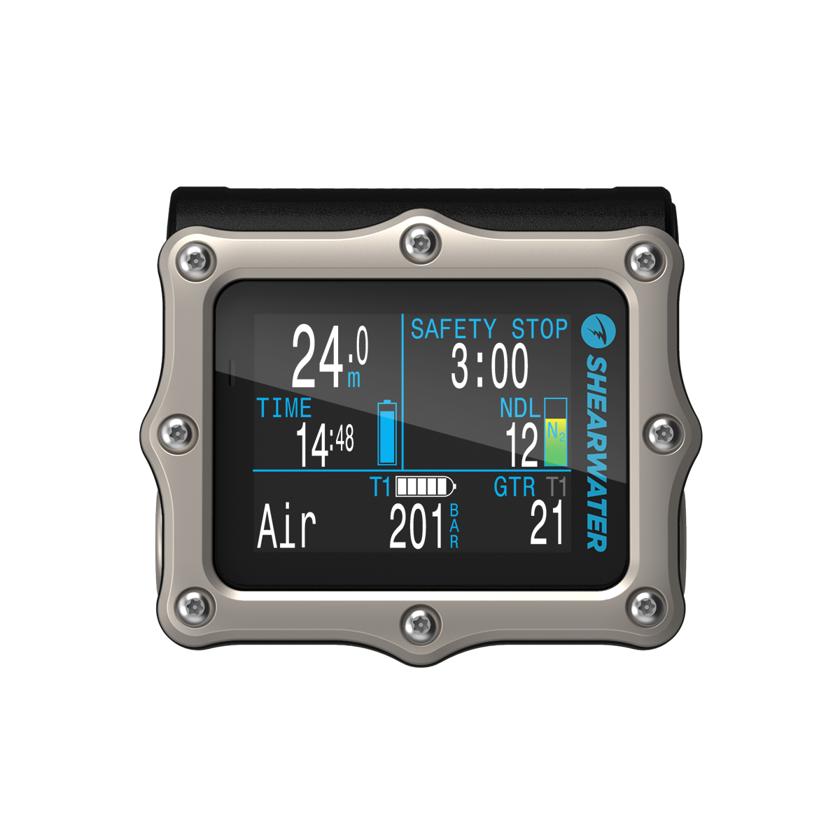 Shearwater Dykkercomputer Perdix 2 Ti