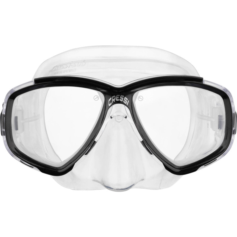 Cressi Perla Maske Klar   Sort
