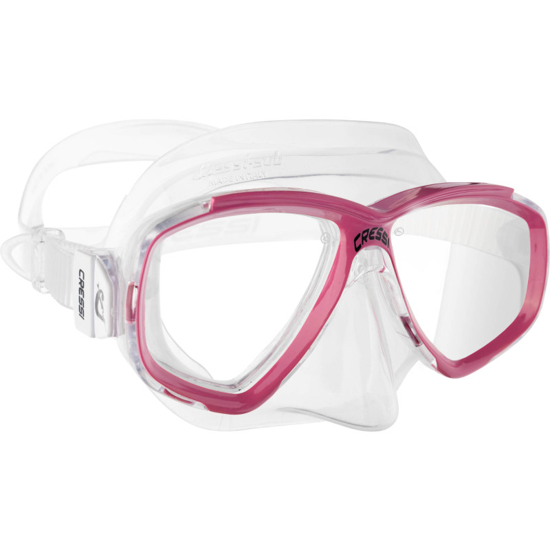 Cressi Perla Maske Klar   Pink