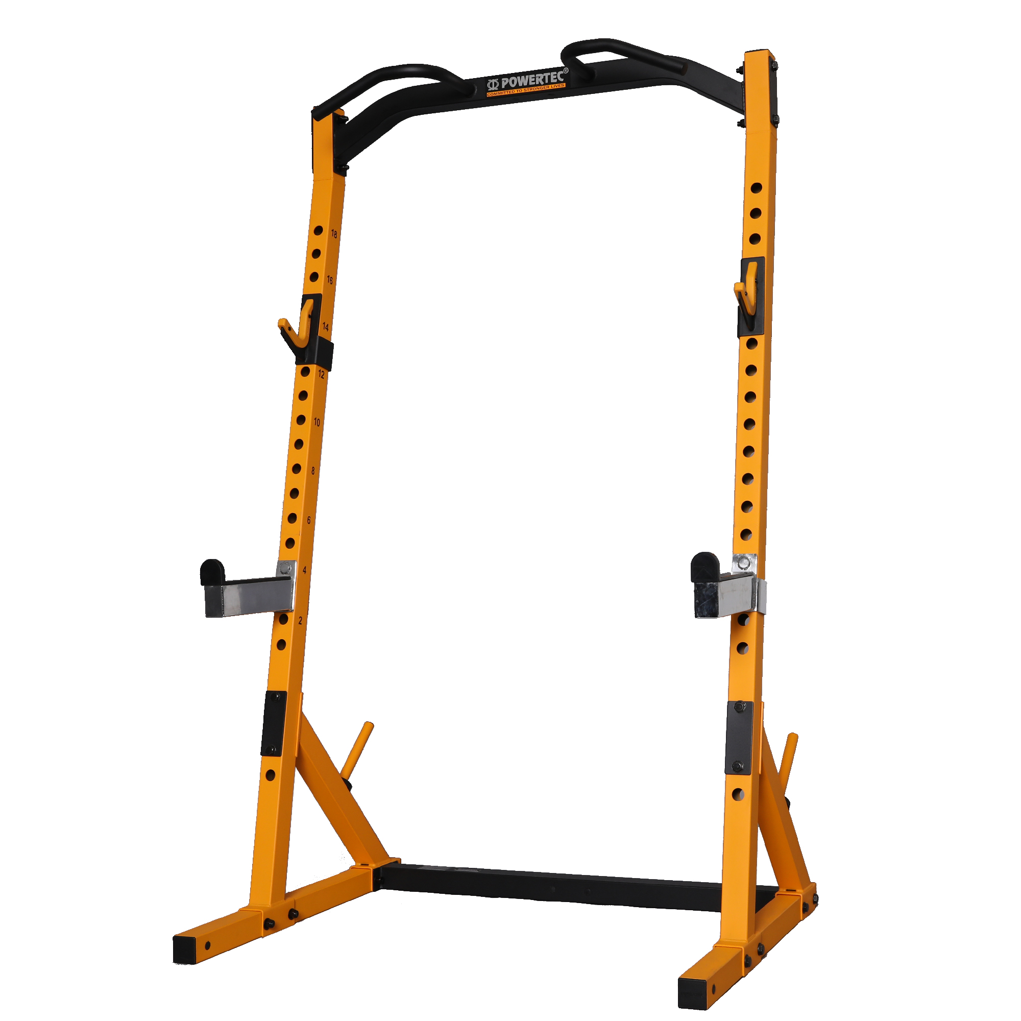Powertec    Half Rack  Hr19 Y   Yellow