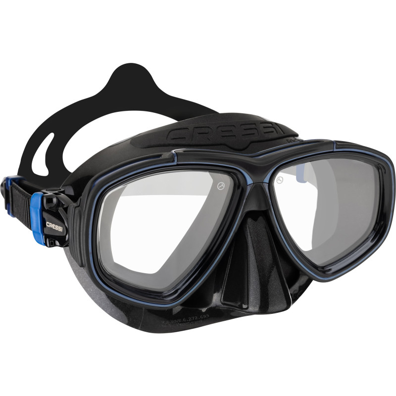 Cressi Prisma Maske Sort   Blå