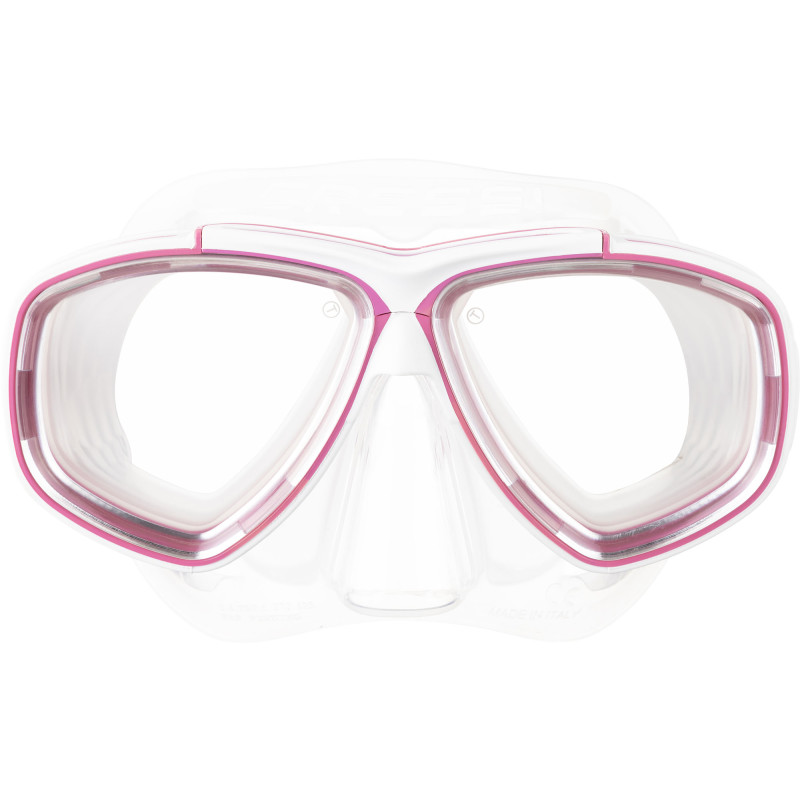 Cressi Prisma Maske Klar   Pink