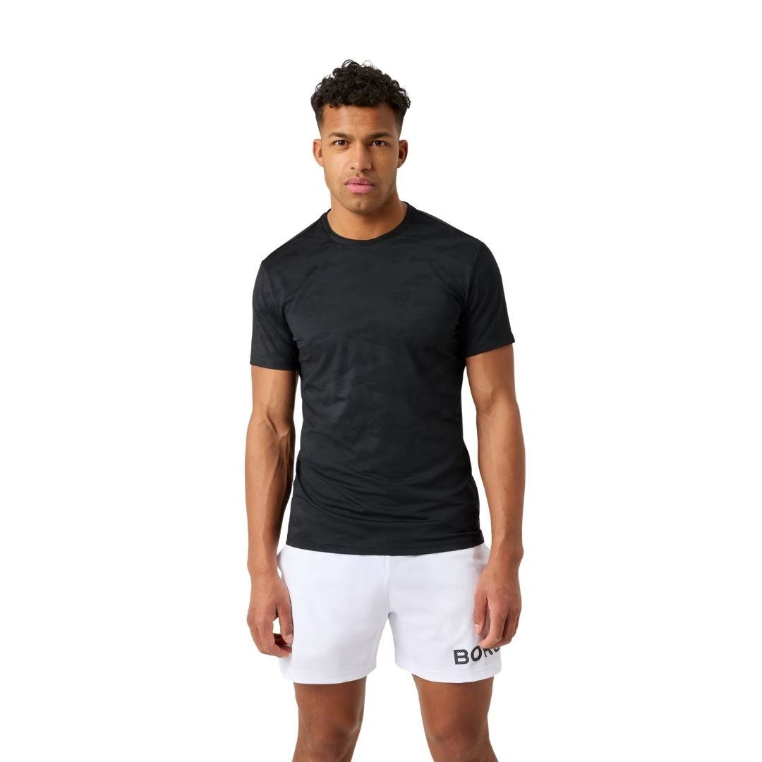 Bj? Rn Borg Performance T Shirt Men  Black Beauty    S