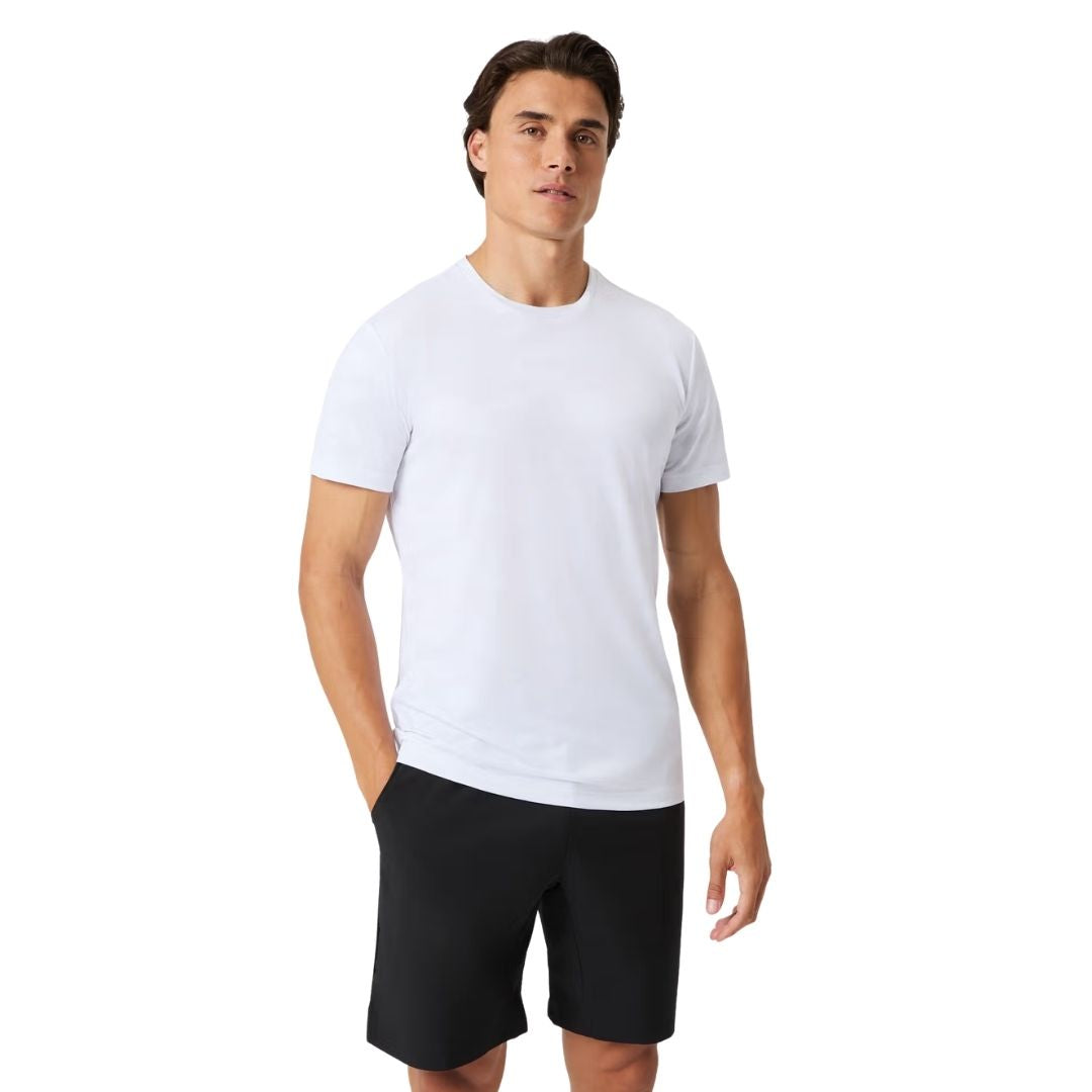 Bj? Rn Borg Performance T Shirt  Brilliant White    S