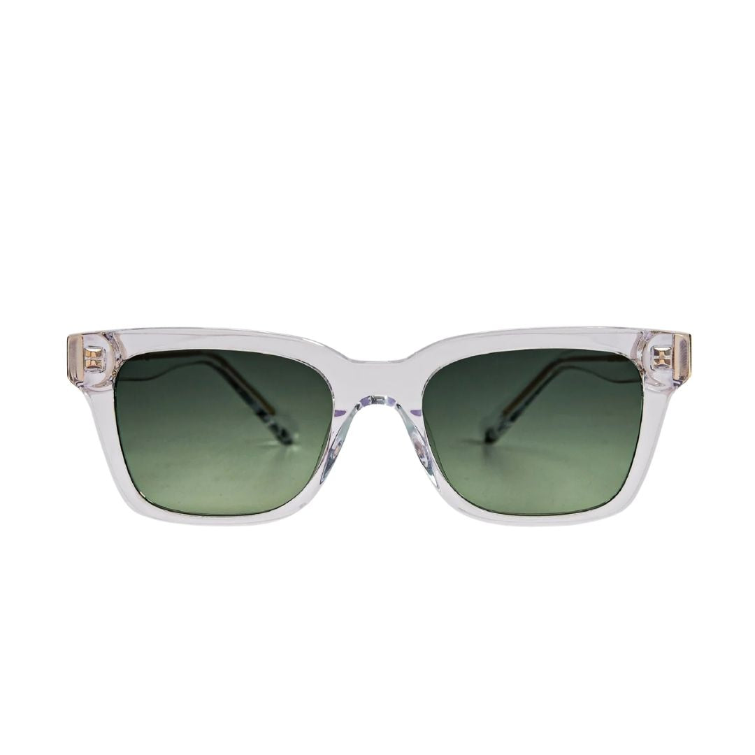 Messyweekend Dean Solbriller  Crystal Green