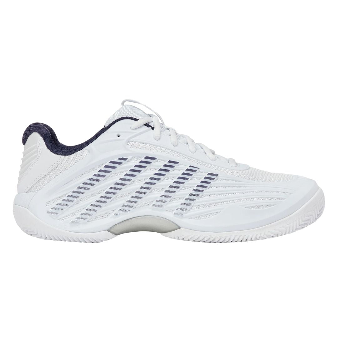 K Swiss Hypercourt Express 3 Clay Men  White Peacoat Silver    42