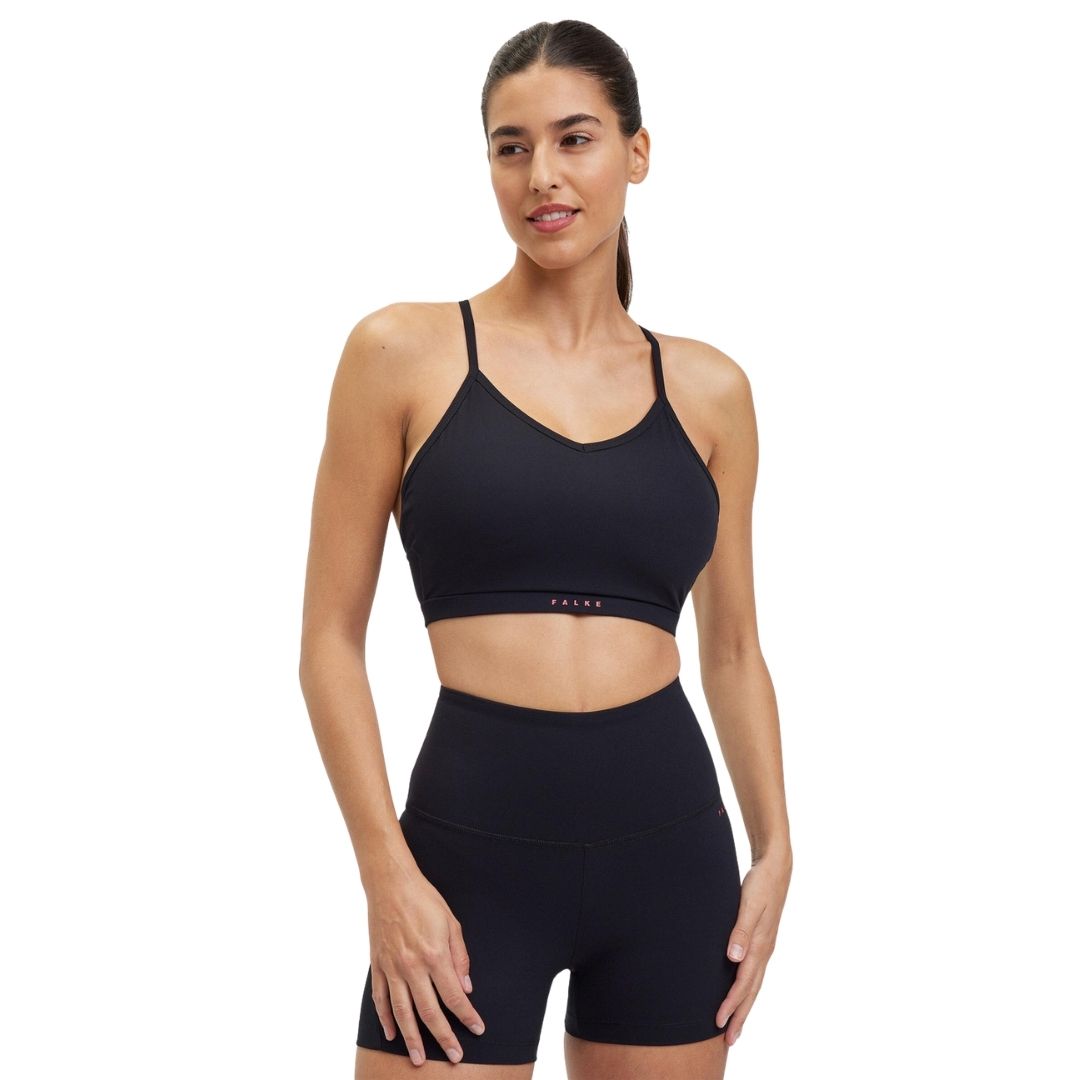Falke Women Training Sports Bh  Black    S