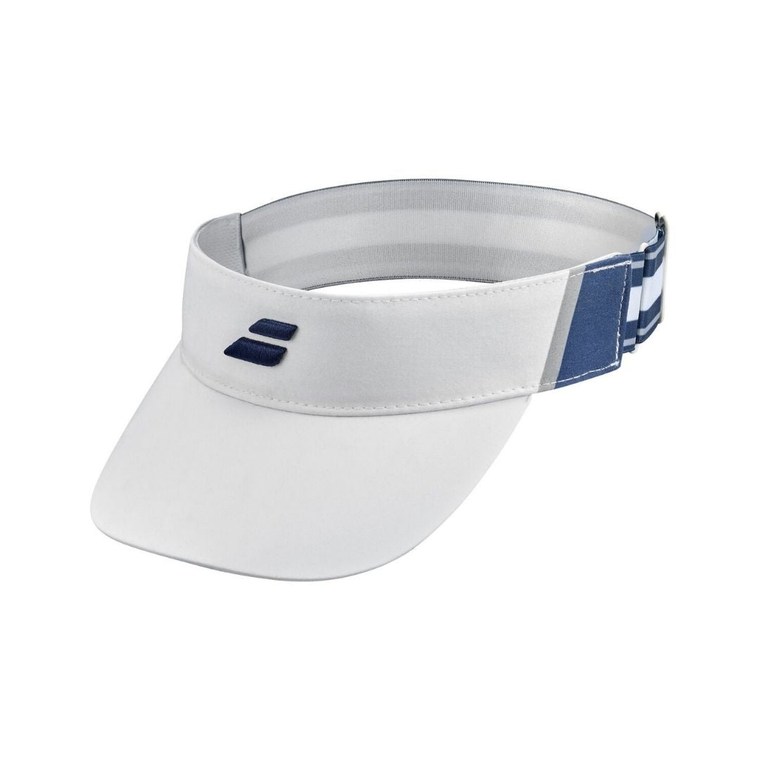 Babolat Elastic Visor  White Estate Blue