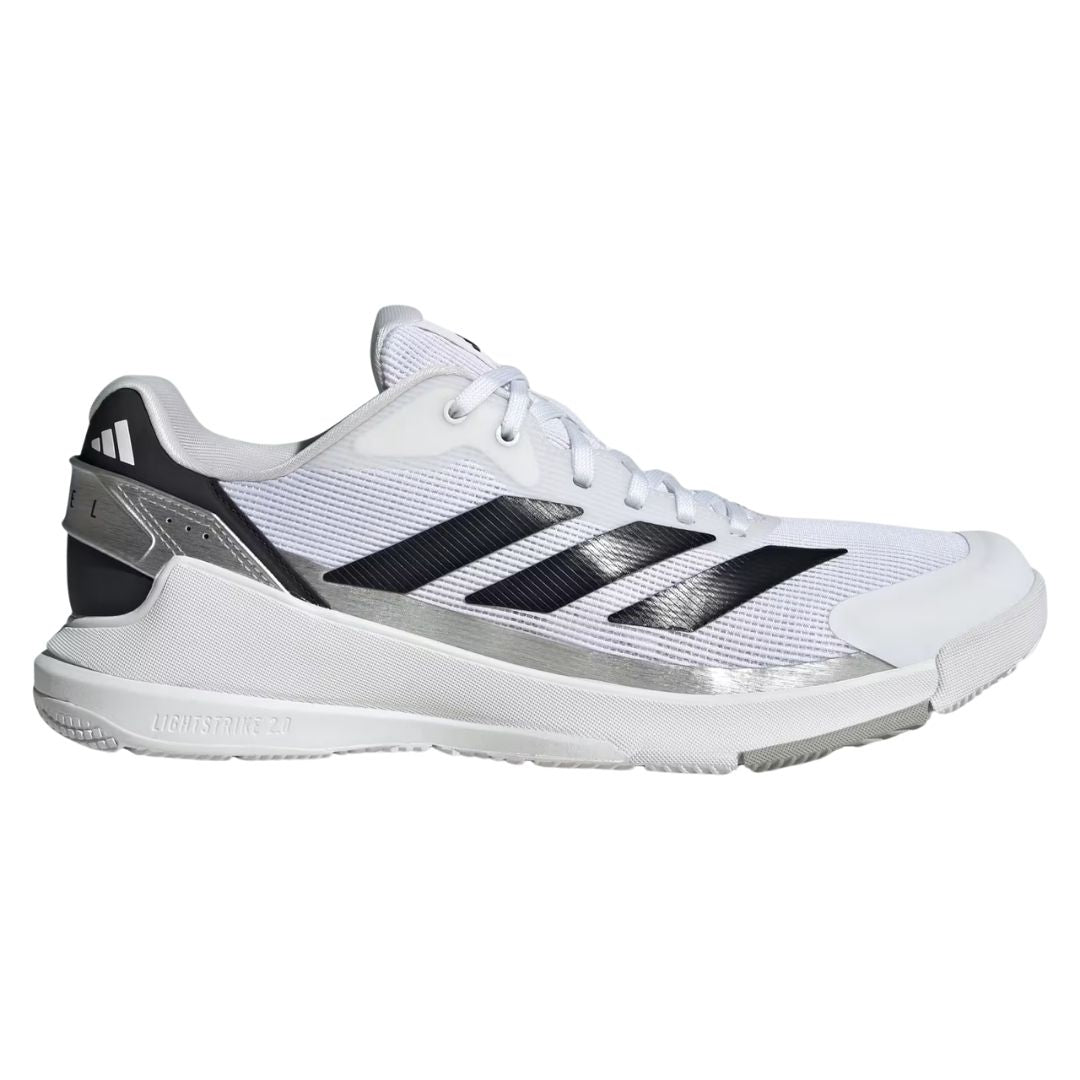 Adidas Crazyquick Ls Men Padelsko  Cloud White Core Black Silver Metallic    41 1 3