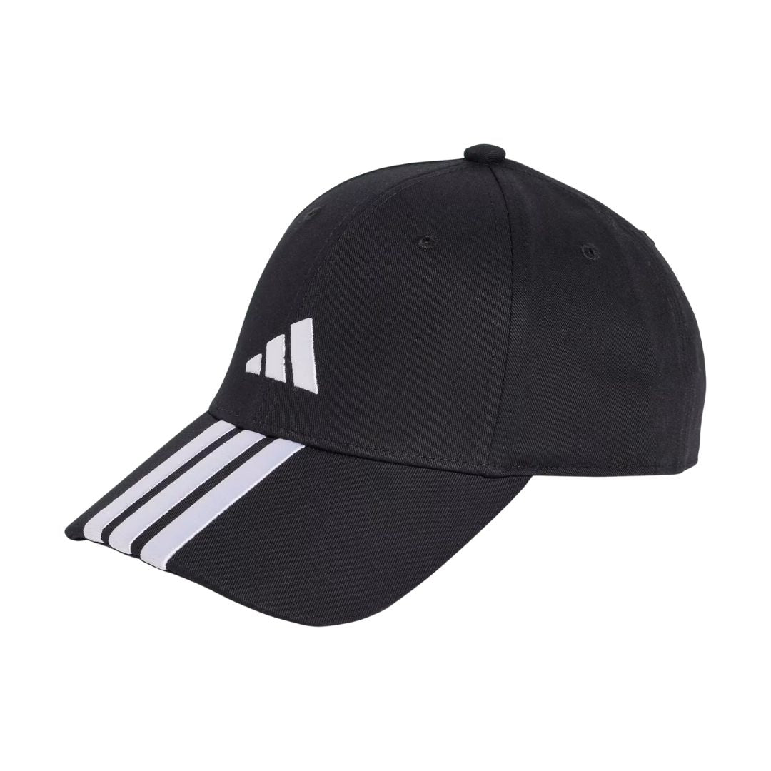 Adidas 3 Stripes Baseball Cap  Black