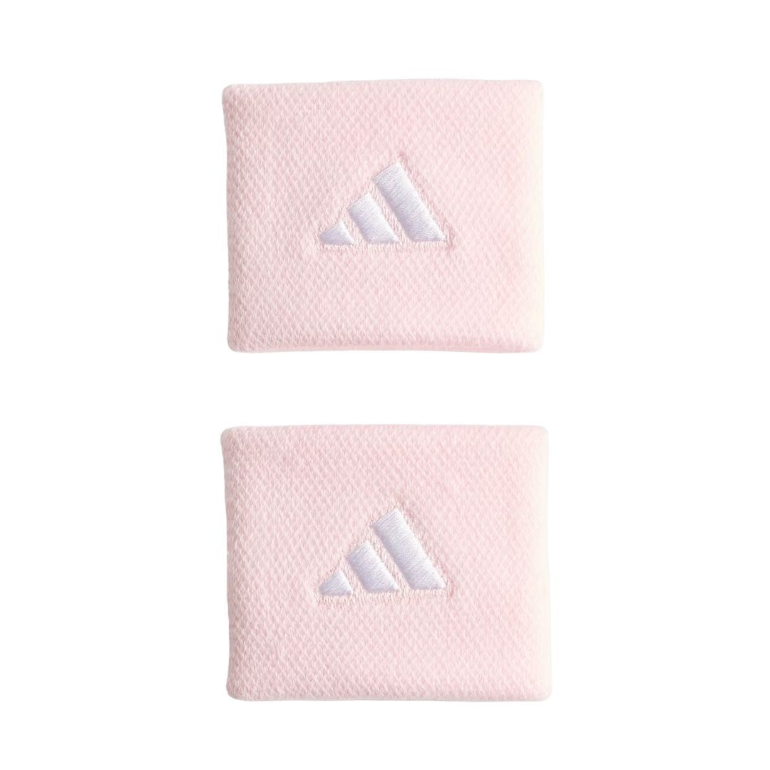 Adidas Wristbands Small  2 Pak  Distilled Pink White