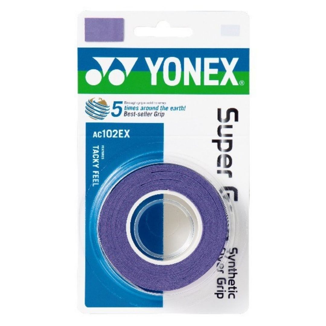 Yonex Wet Super Grap 3 Pak Dark Purple