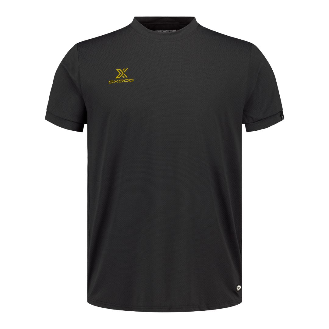 Oxdog Delta T Shirt  Sort Guld    S