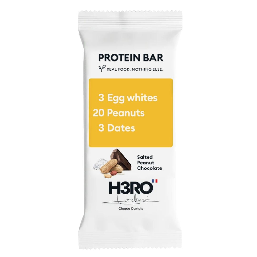 H3ro Protein Bar  Salted Peanut Chocolate