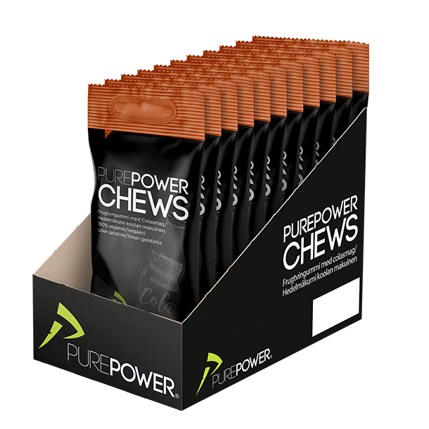 Purepower Cola Chews 12x40 G