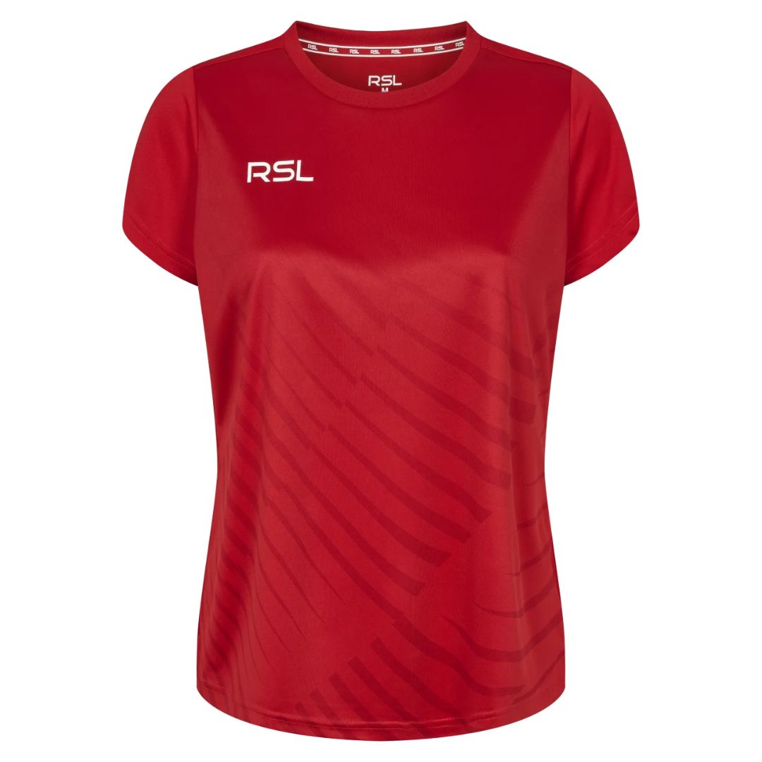 Rsl Lyra T-shirt til kvinder i rød - Træningsvenlig!