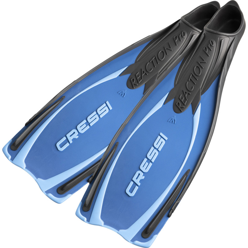 Cressi Reaction Pro Finner Blå Azur