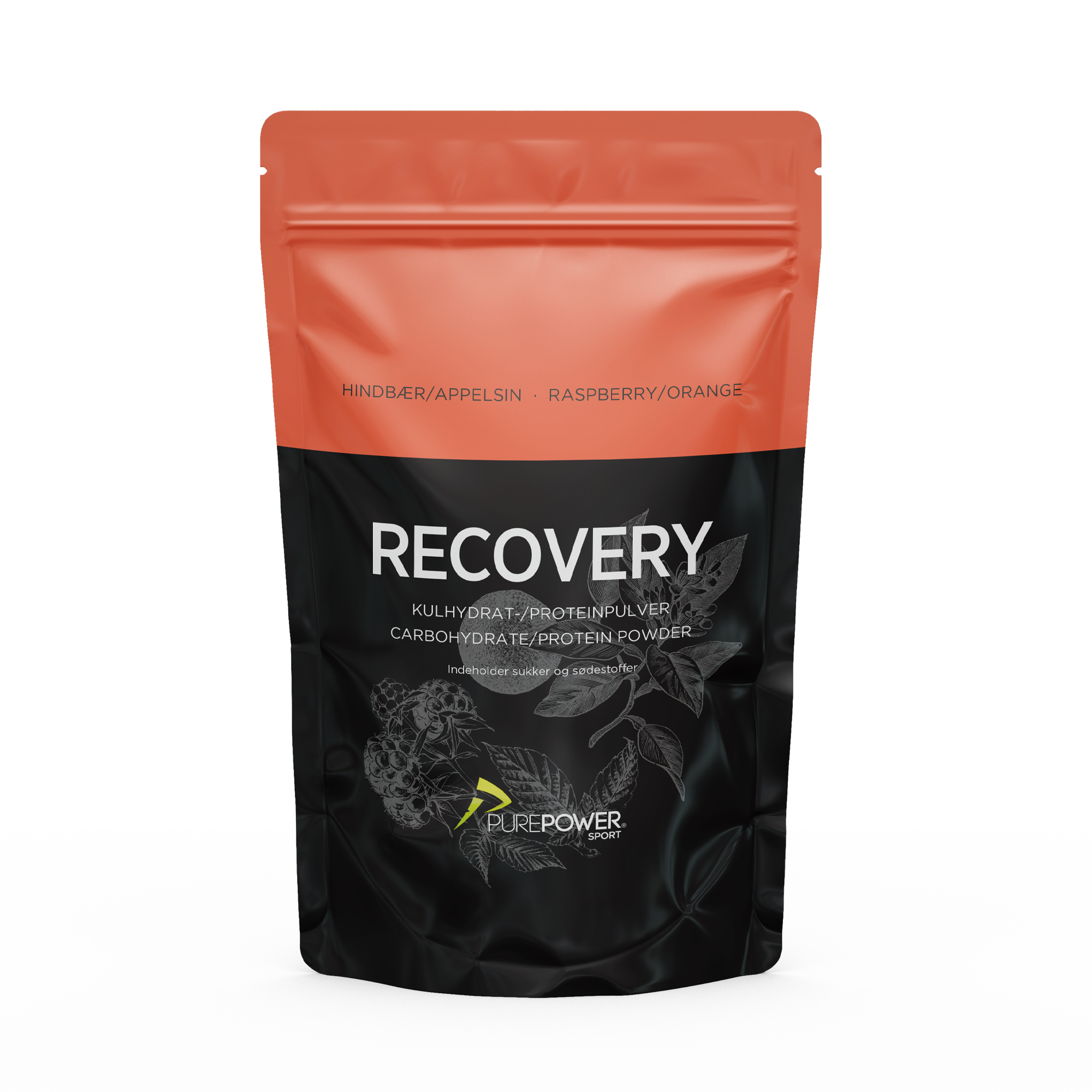 Recovery Hindbær Appelsin 400 G