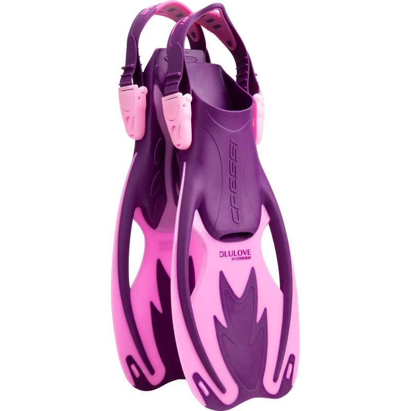 Cressi Rocks Kid Finner Lilla Pink