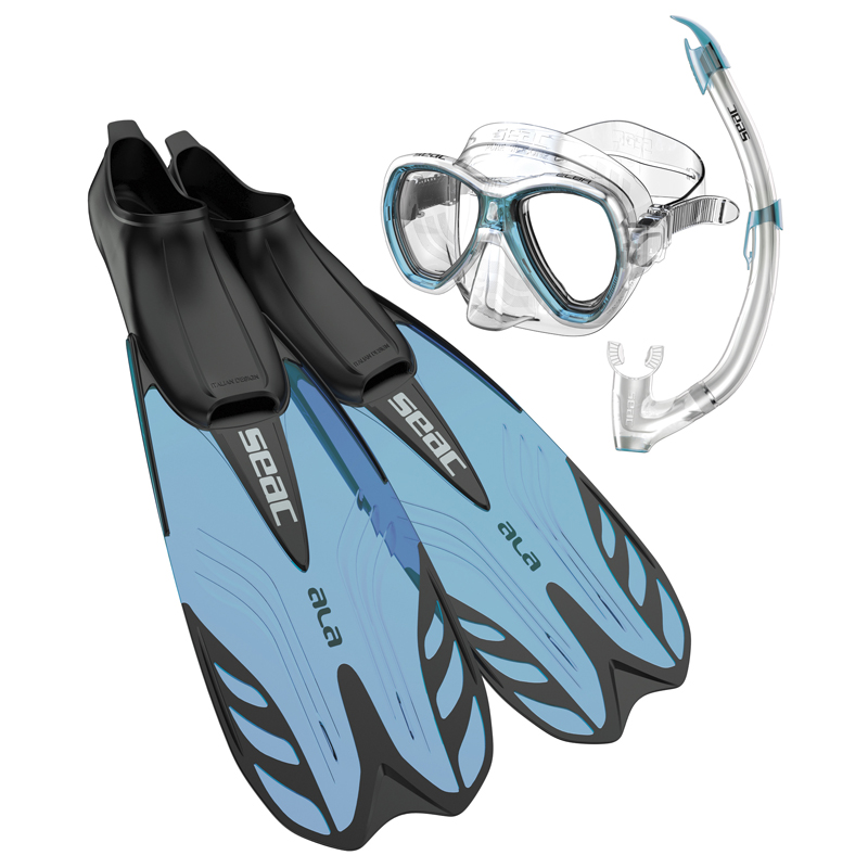 Seac Snorkelsæt Tris Ala S Kl Aquamarine