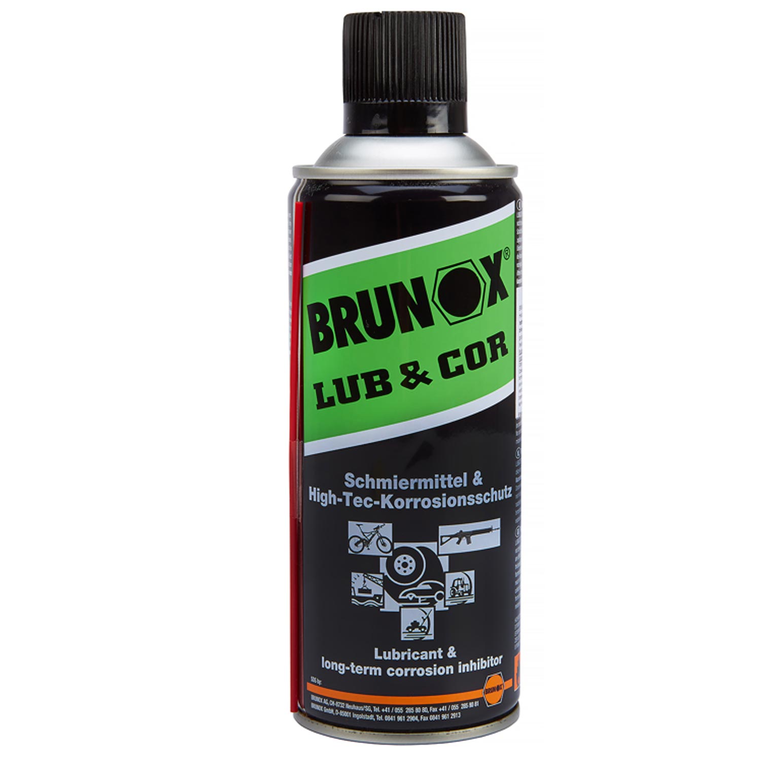 Brunox Lub Core Spray 400 ml – Støjsvag Cykelsmøring!