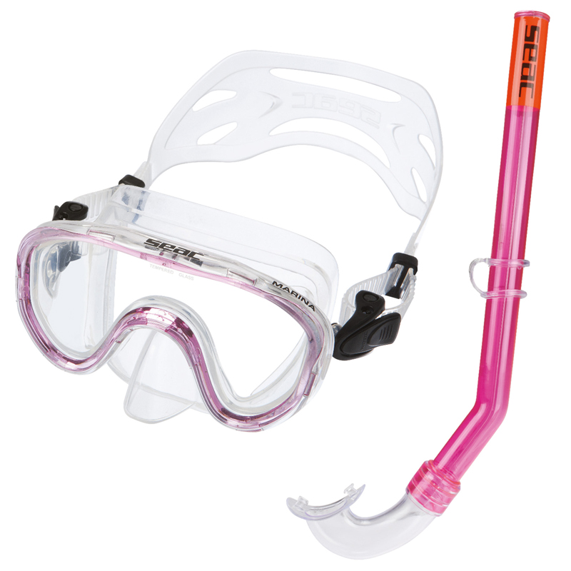 Seac Snorkelsæt Marina S Kl Pink
