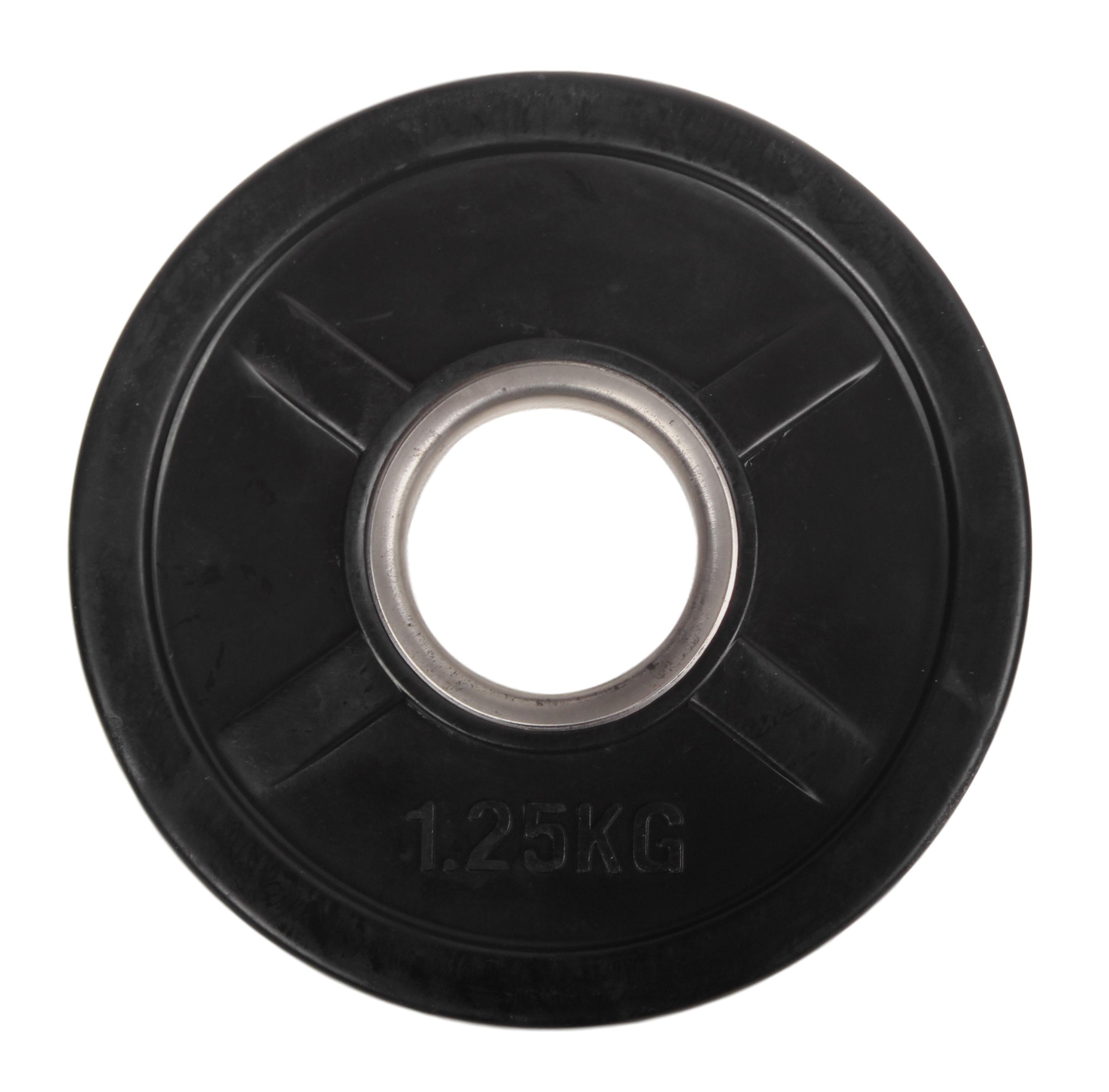 Peak Fitness    50 Mm Vægtskive     Jern   1 25 Kg   Sort