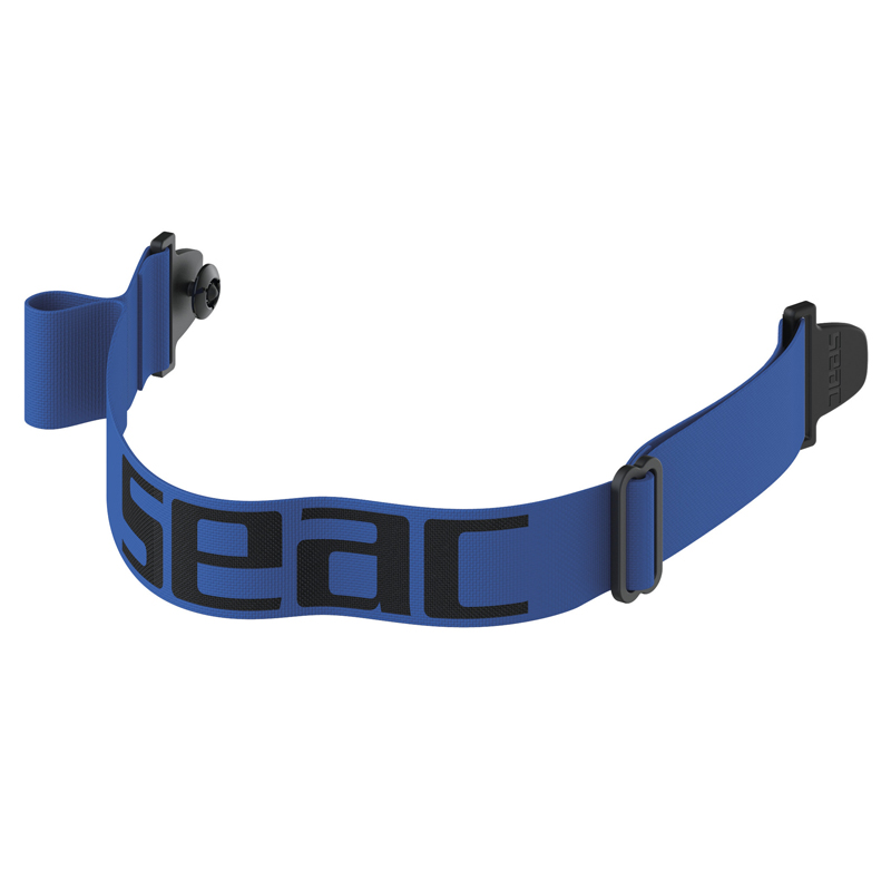 Seac Flex Fabric Med Strap Blå Til Chiara Sunrise Iena Boss Masker