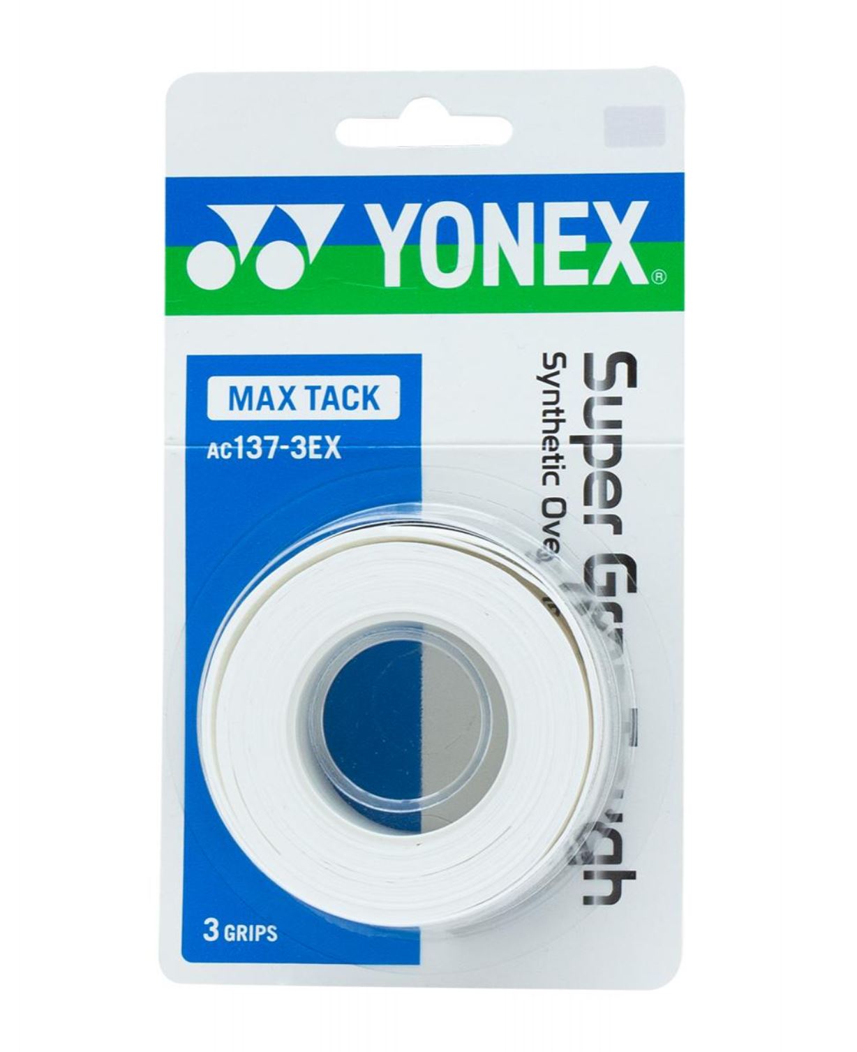 Yonex Super Grap Tough Max 3 Pak  White
