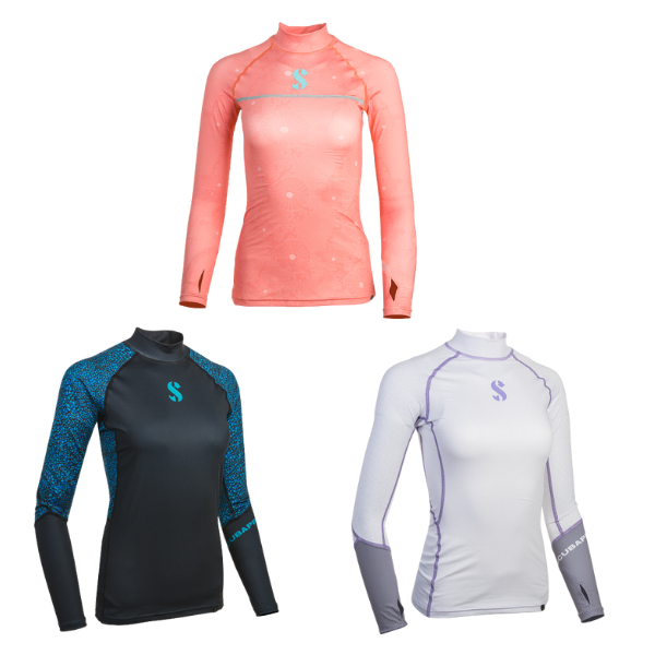 Scubapro T Flex Rash Guard Upf 50 Langærmet Kvinder