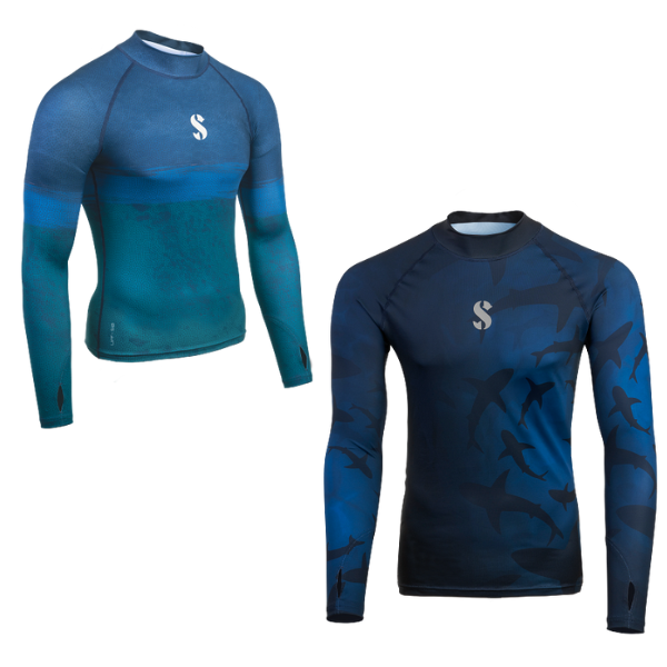 Scubapro T Flex Rash Guards Upf 50   Langærmet  Mænd