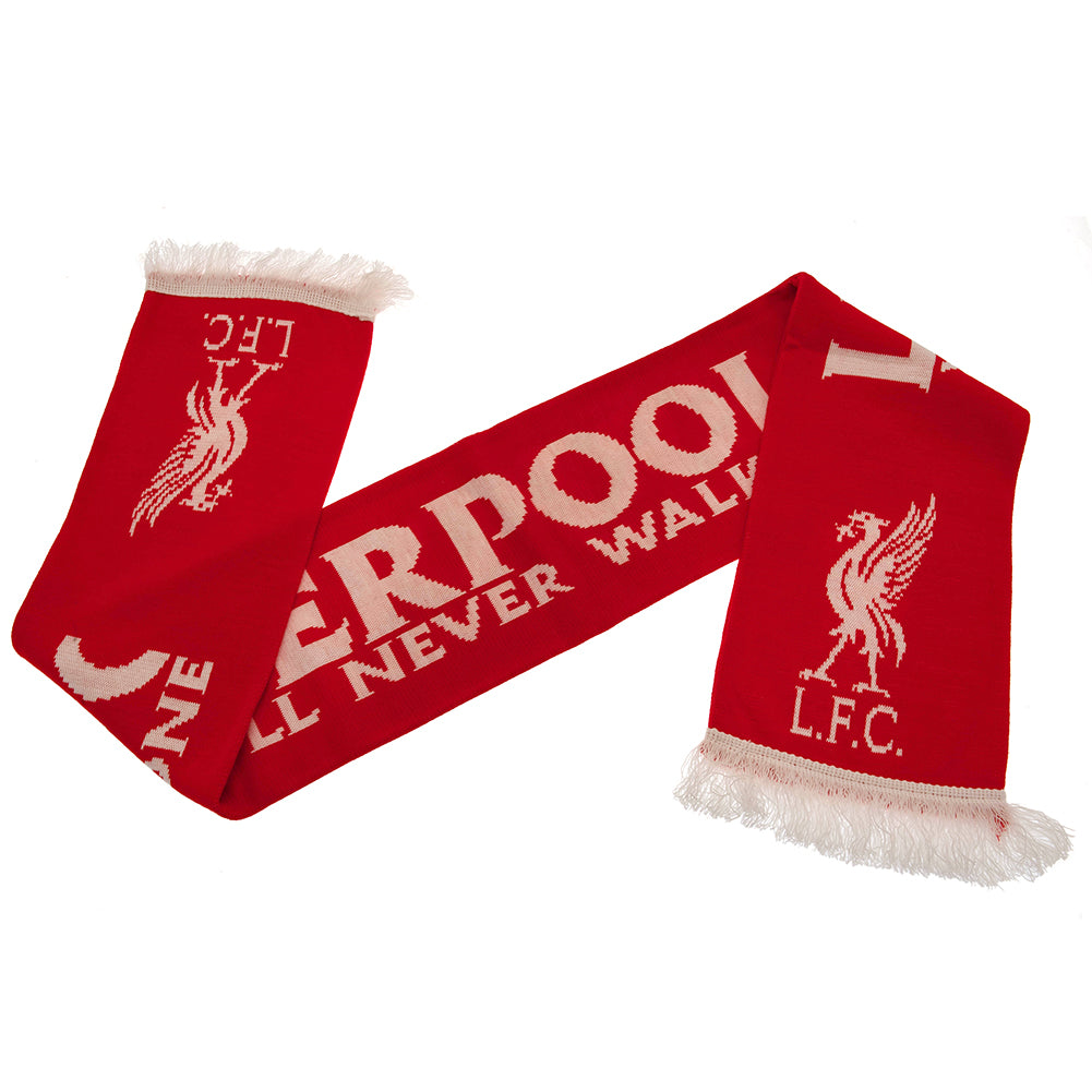 Liverpool Fc Halstørklæde R D Hvid