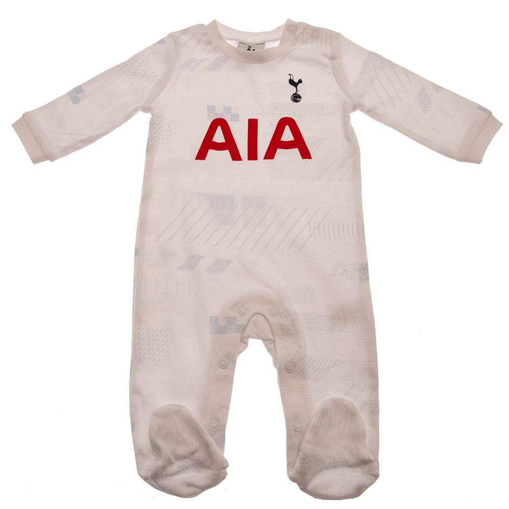 Tottenham Hotspur Langærmet Baby Sparkedragt   3 6 Måneder