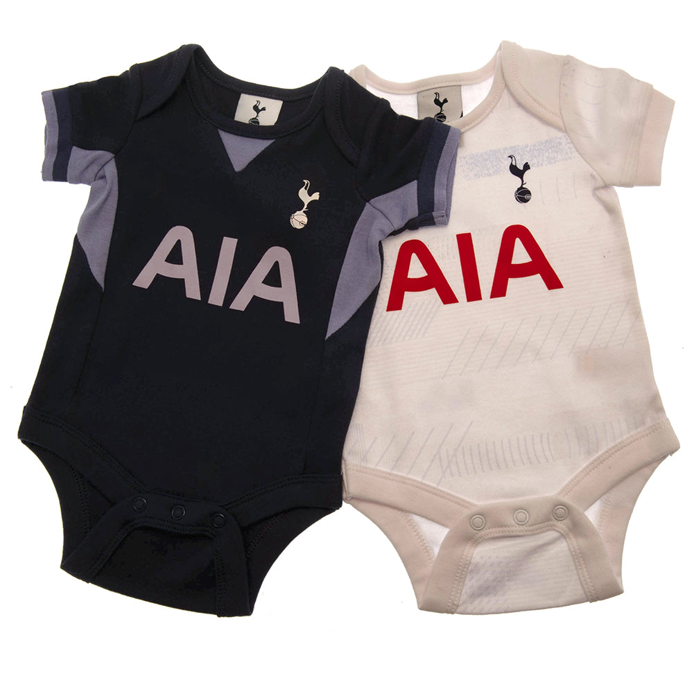 Tottenham Hotspur Kortærmet Body  2 Pak   9 12 Måneder