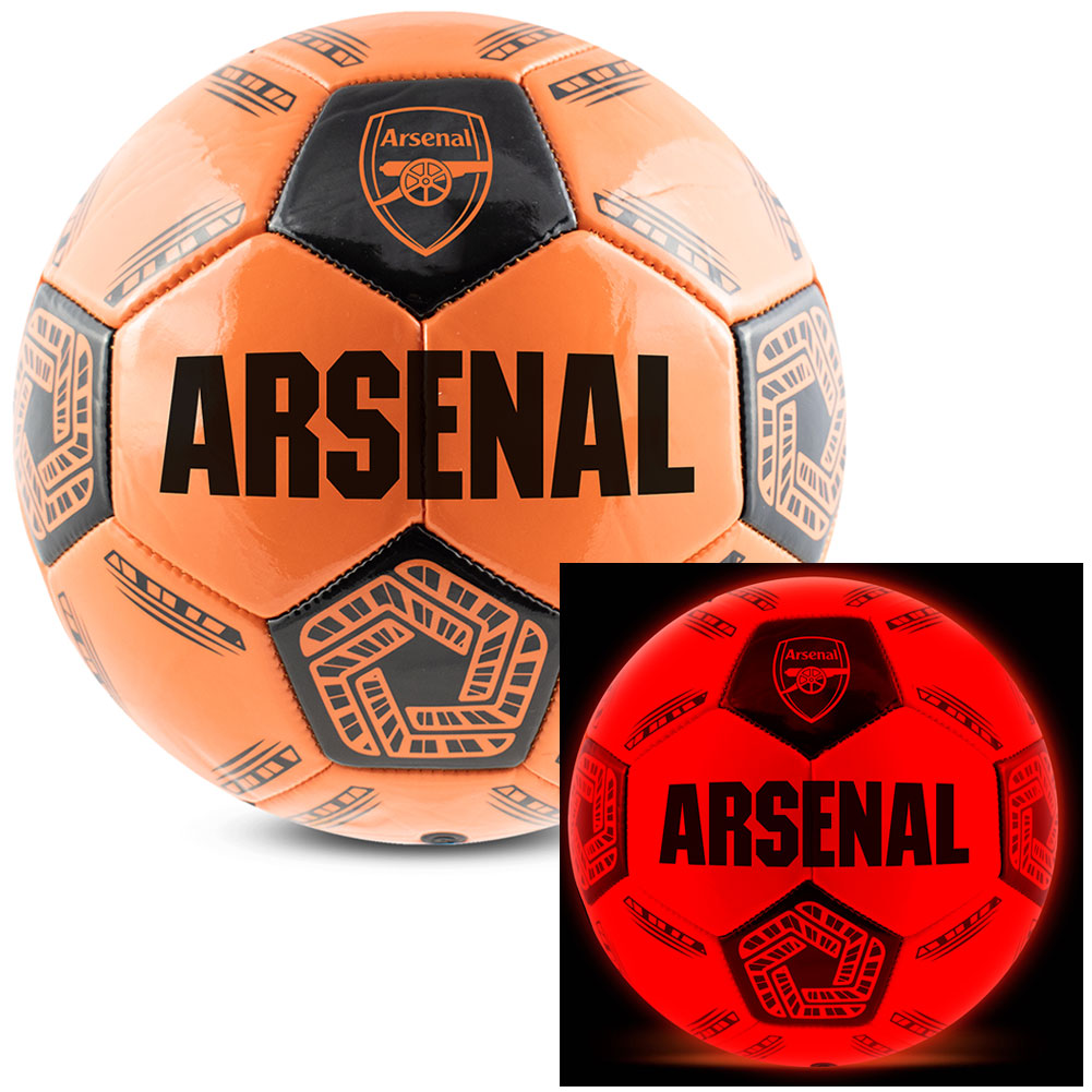 Arsenal Led Glow Fodbold