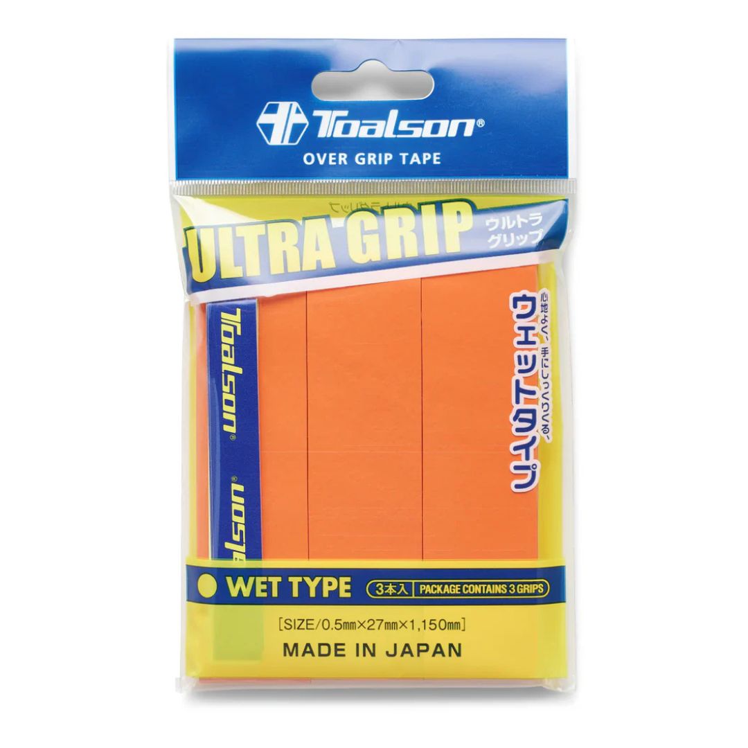 Toalson Ultra Grip 3 Pak  Orange