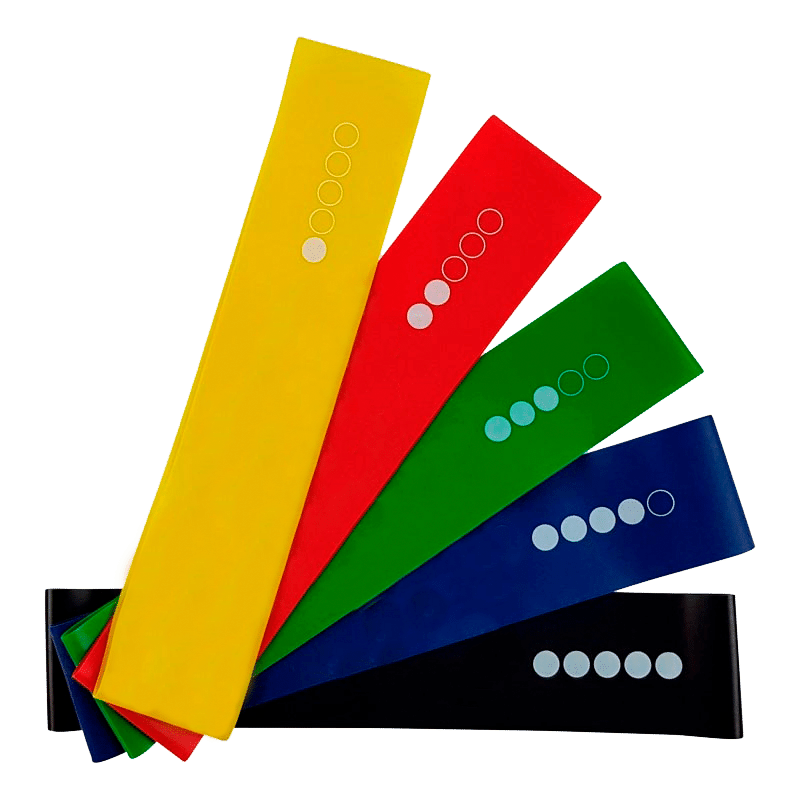 Træningselastik 5 Pack