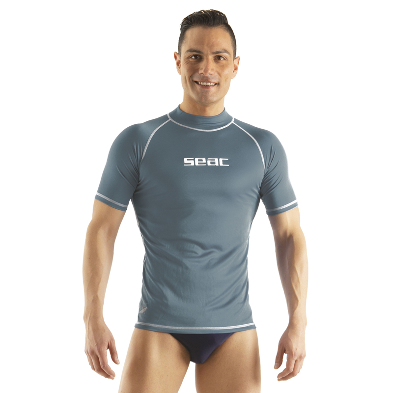 Seac Rash Guard T Sun Kortærmet Herre Grå