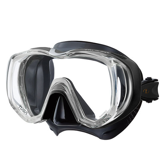 Tusa Dykkermaske Tri Quest Fd Sort