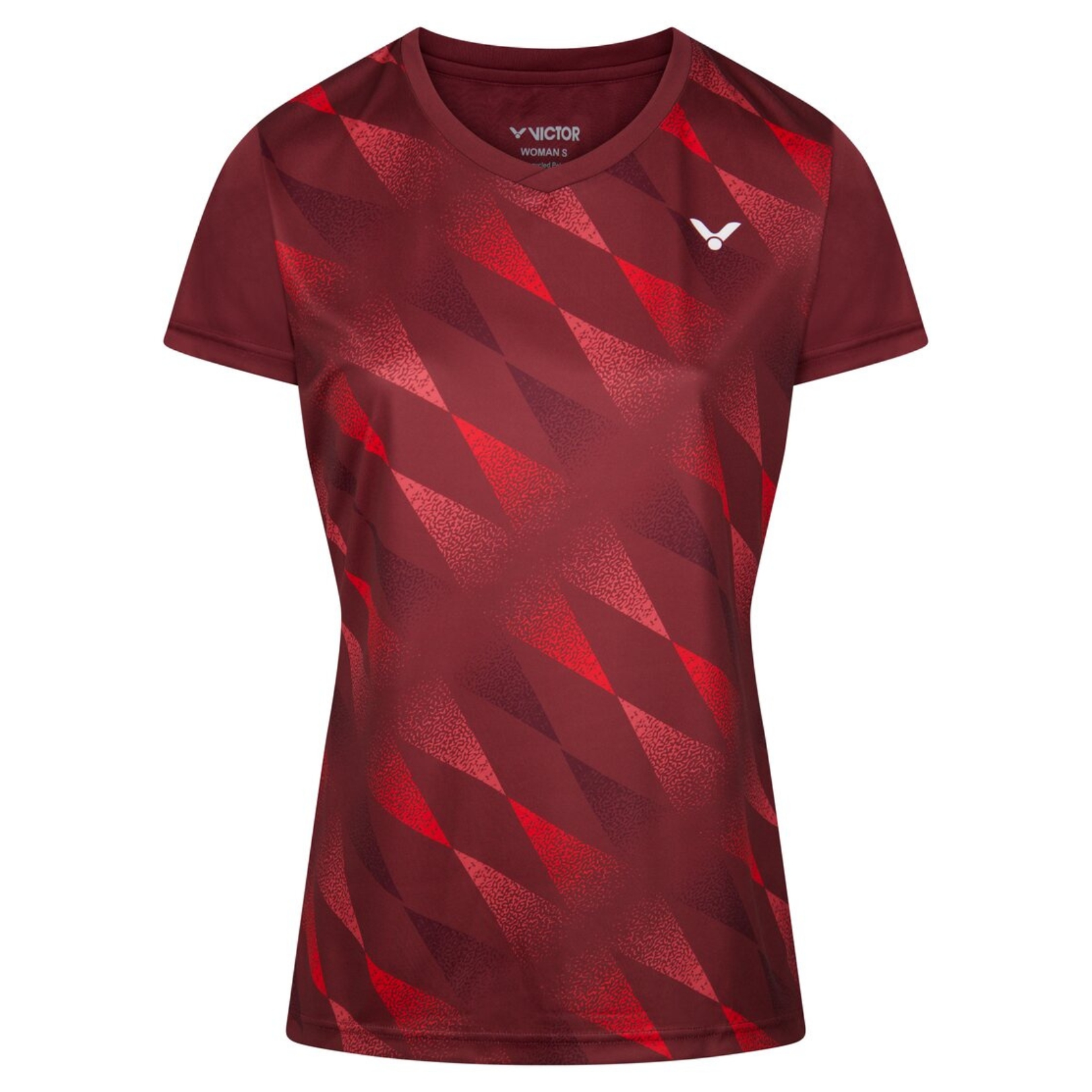 Victor T 44102 D Kvinde T-shirt Rød