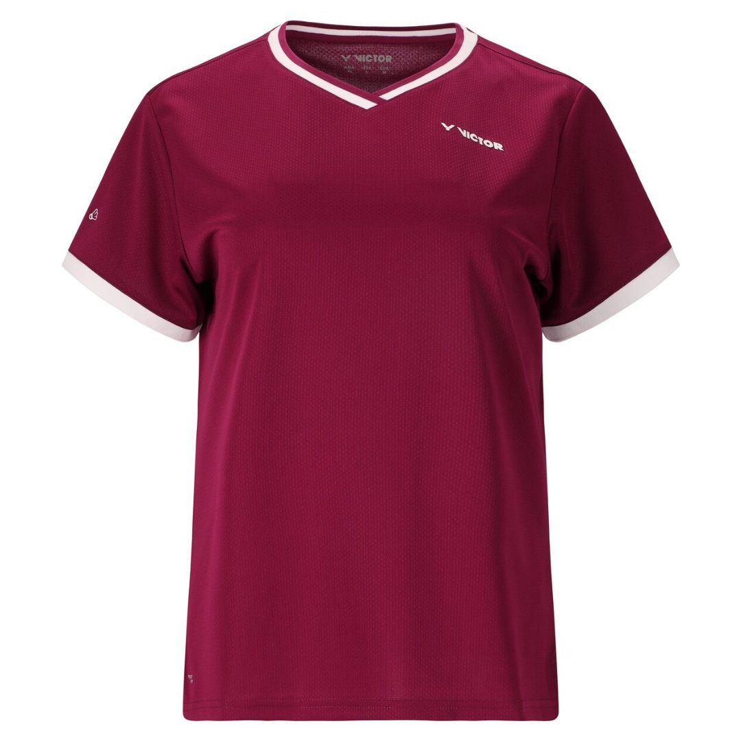 Victor T 51038 Women T Shirt Red