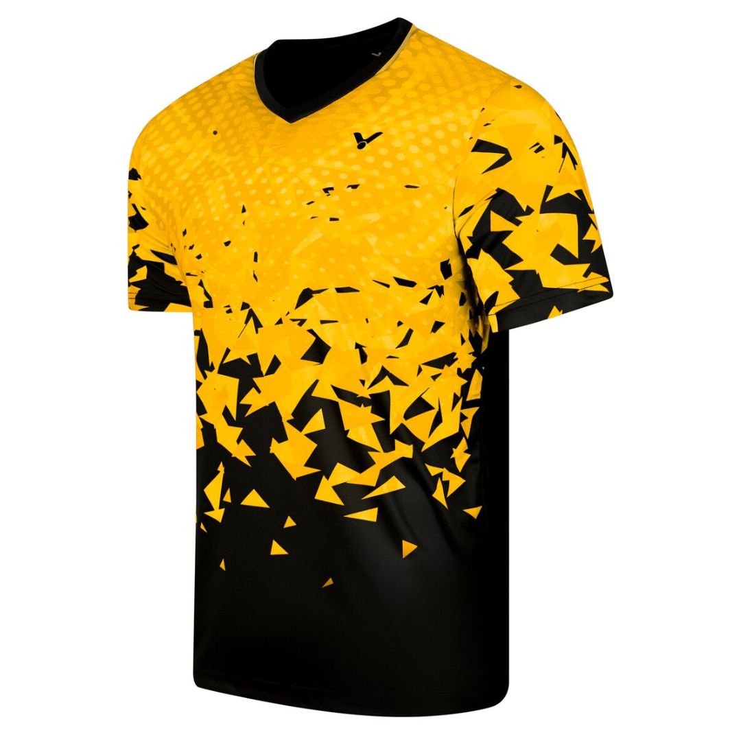 Victor T 53105 Junior T Shirt Yellow Black