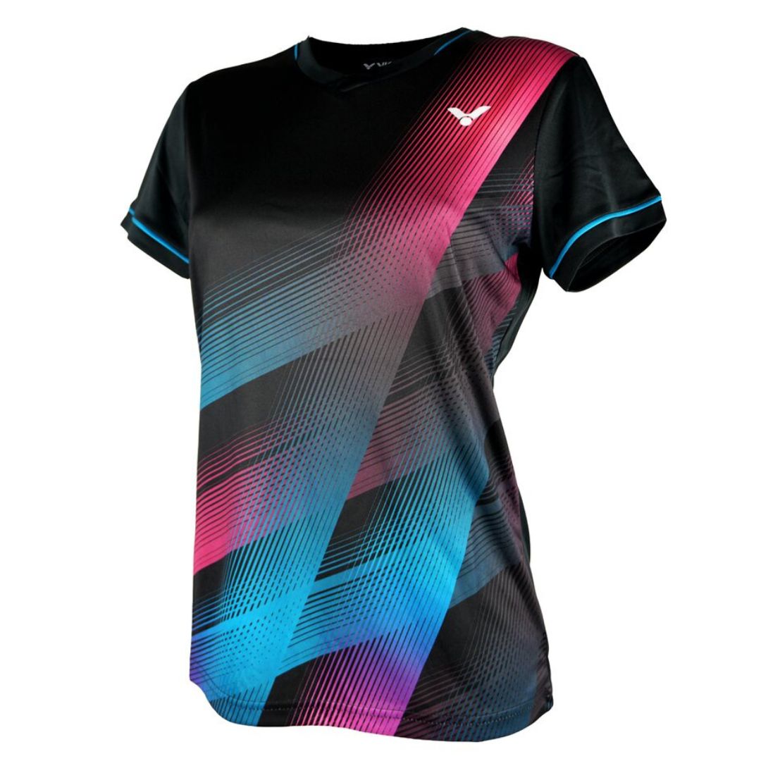 Victor T 54104 Women T Shirt Black