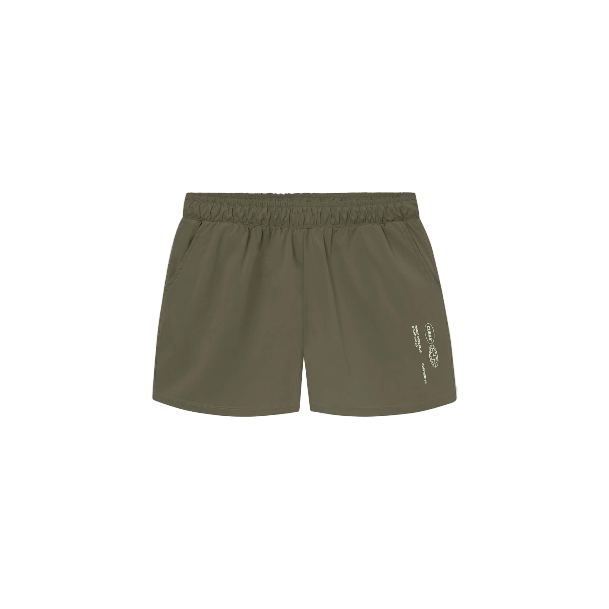 Cuera Womens Active Globe Shorts  Army    Xs