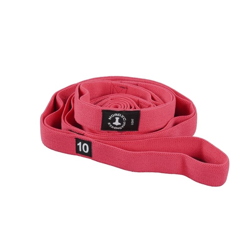 Yoga Stretch Band  Let Pink
