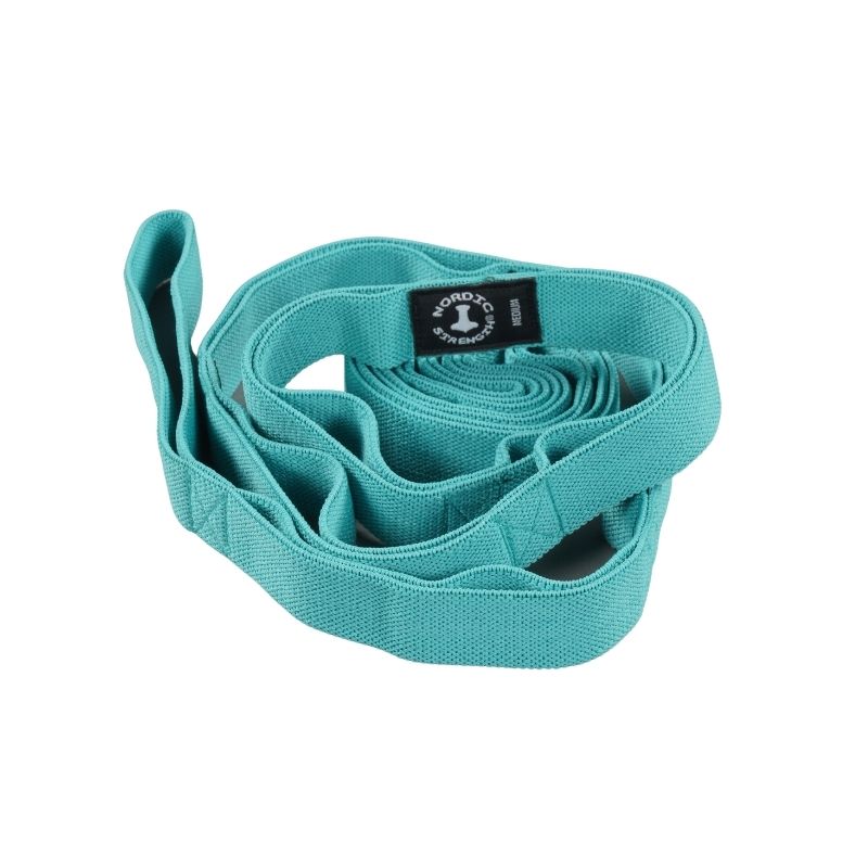 Yoga Stretch Band  Medium Turkis