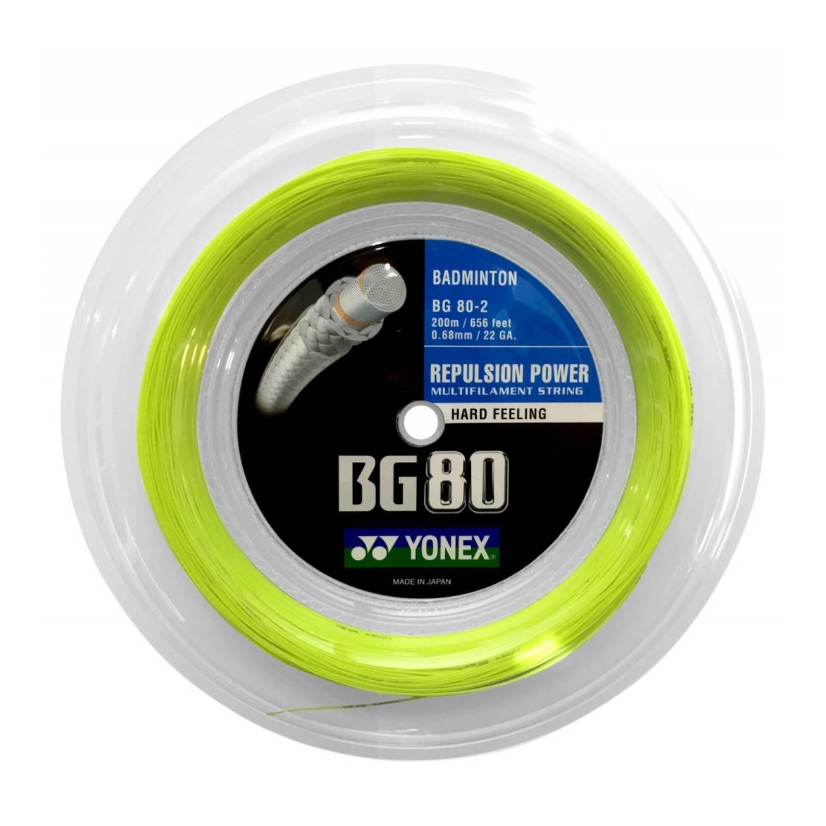 Yonex BG 80 Gule Snøre 200m
