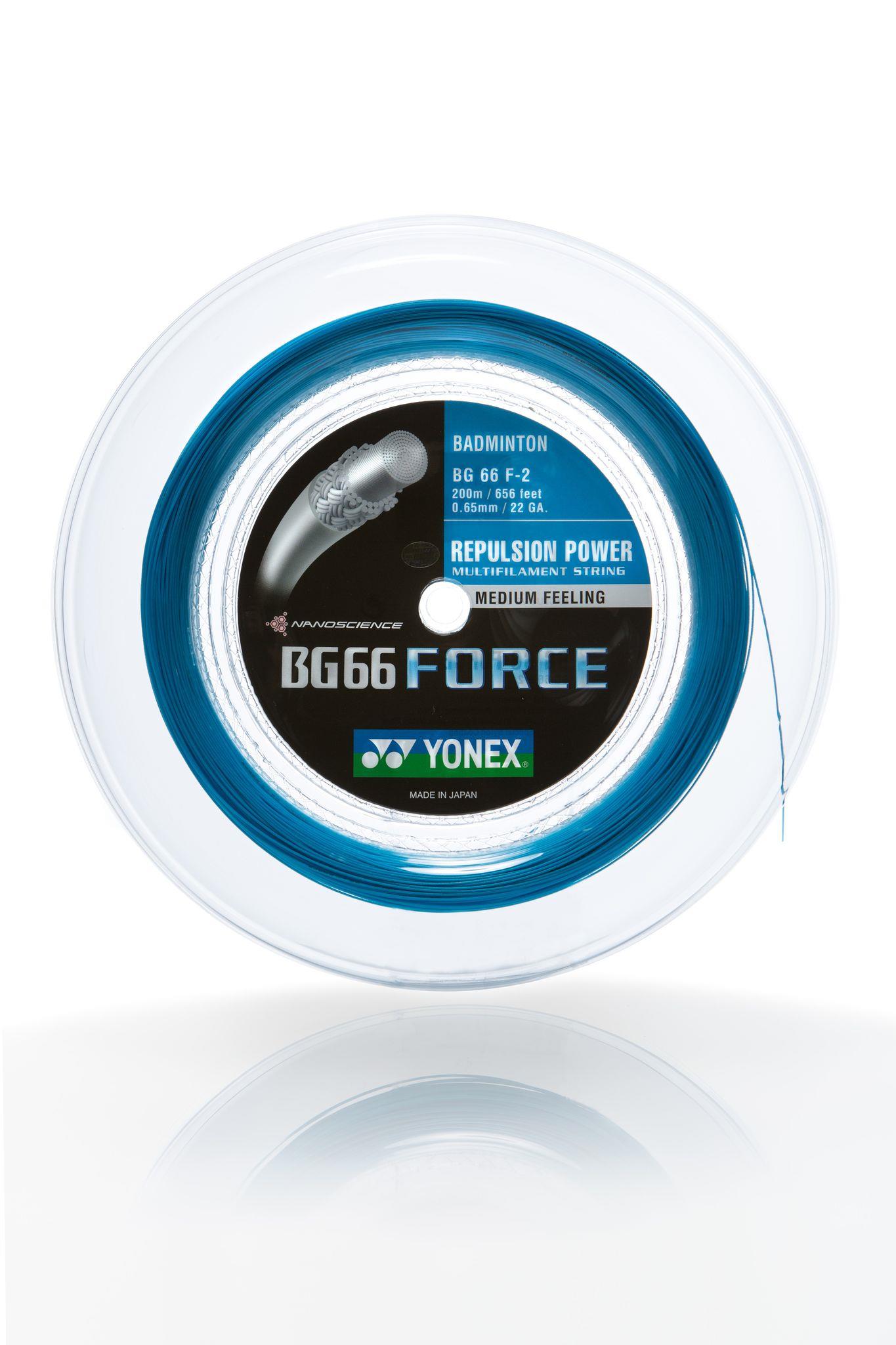 Yonex BG 66 Force Cyan 200m Snøre