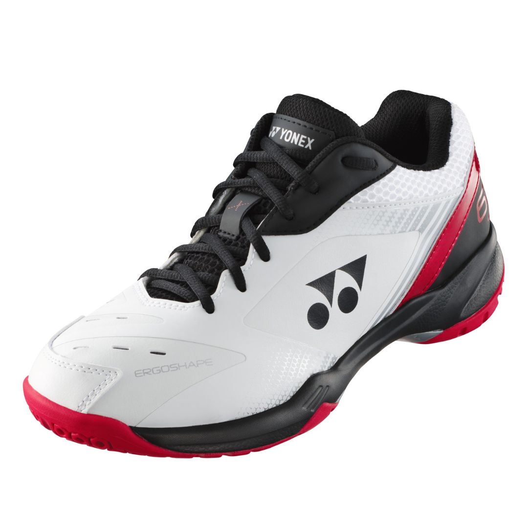 Yonex Shb 65 X Hvid Rød - Badmintonsko på tilbud!